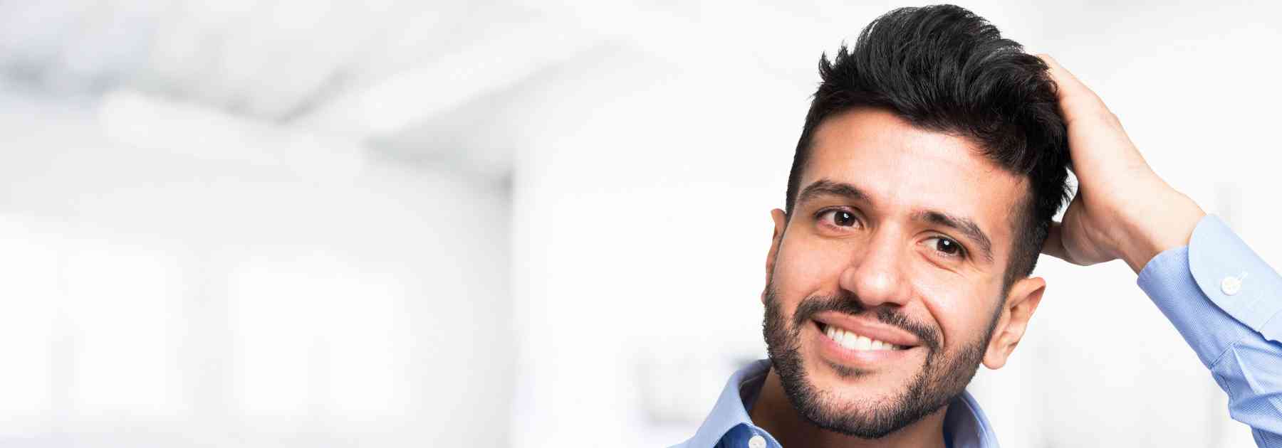 Hair loss shampoo can be less effective than tablets.